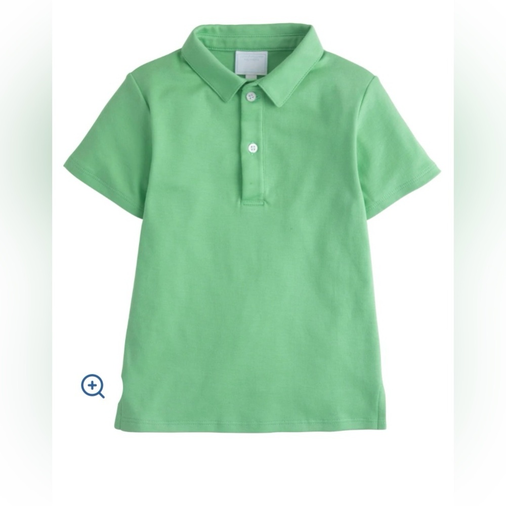 Little English green polo NWT